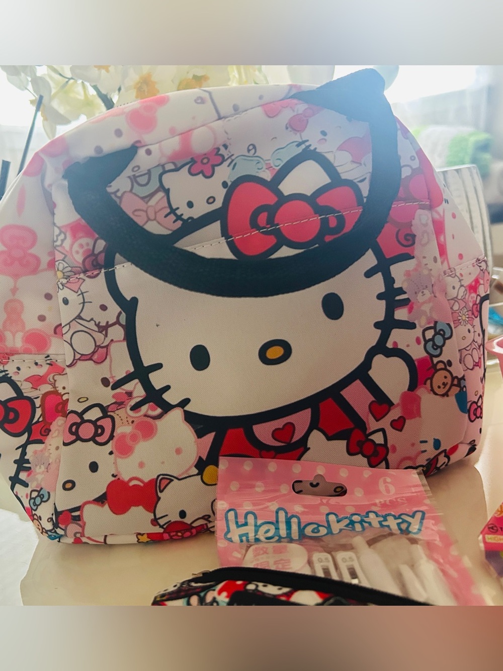 Back To School Hello Kitty Fans Accessory Bundle - Picture 2 of 5